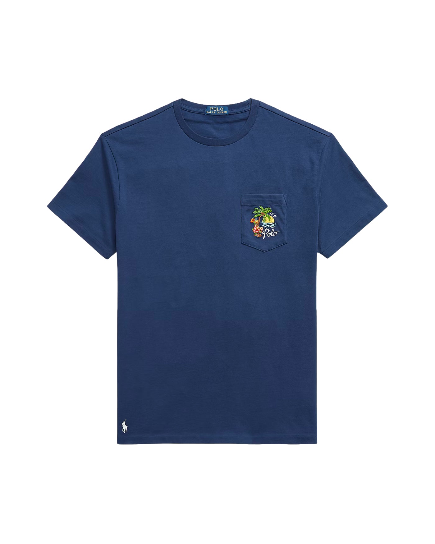 TSHIRT KNIT DARK COBALT