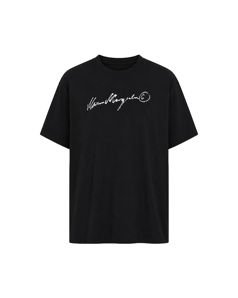 T-SHIRT NUMERIC MN6 EN JERSEY NOIR