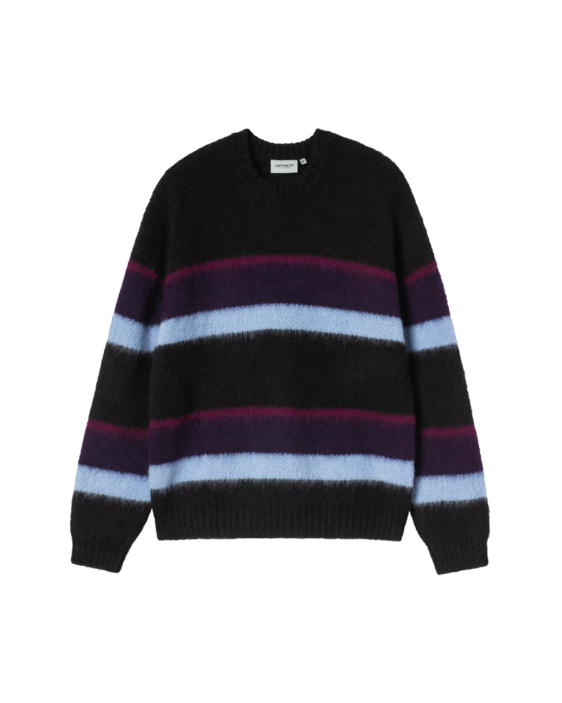 MERTON SWEATER SUNDLING STRIPES, DARK NAVY