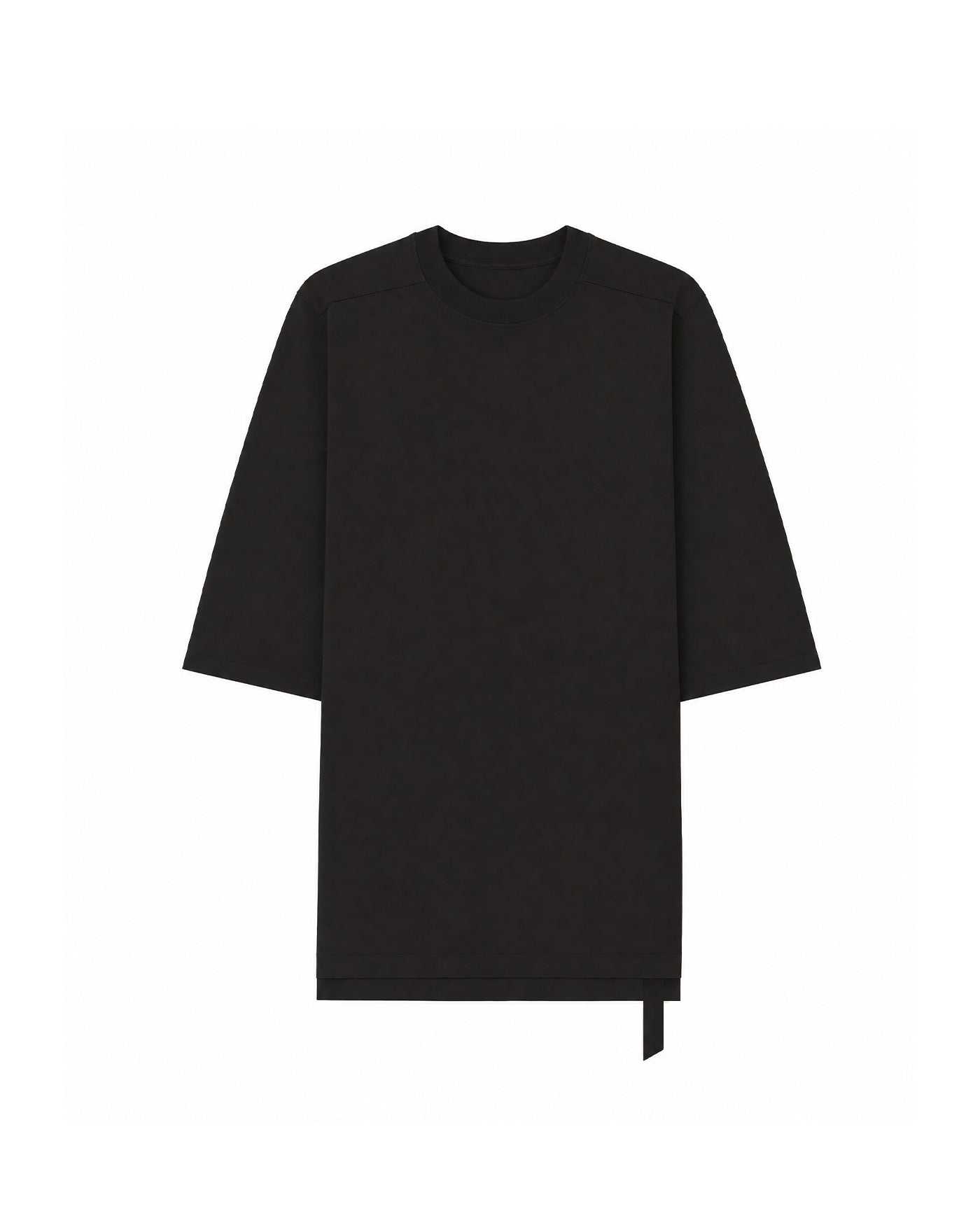 T-shirt Rick Owens DRKSHDW oversize noir manches courtes face
