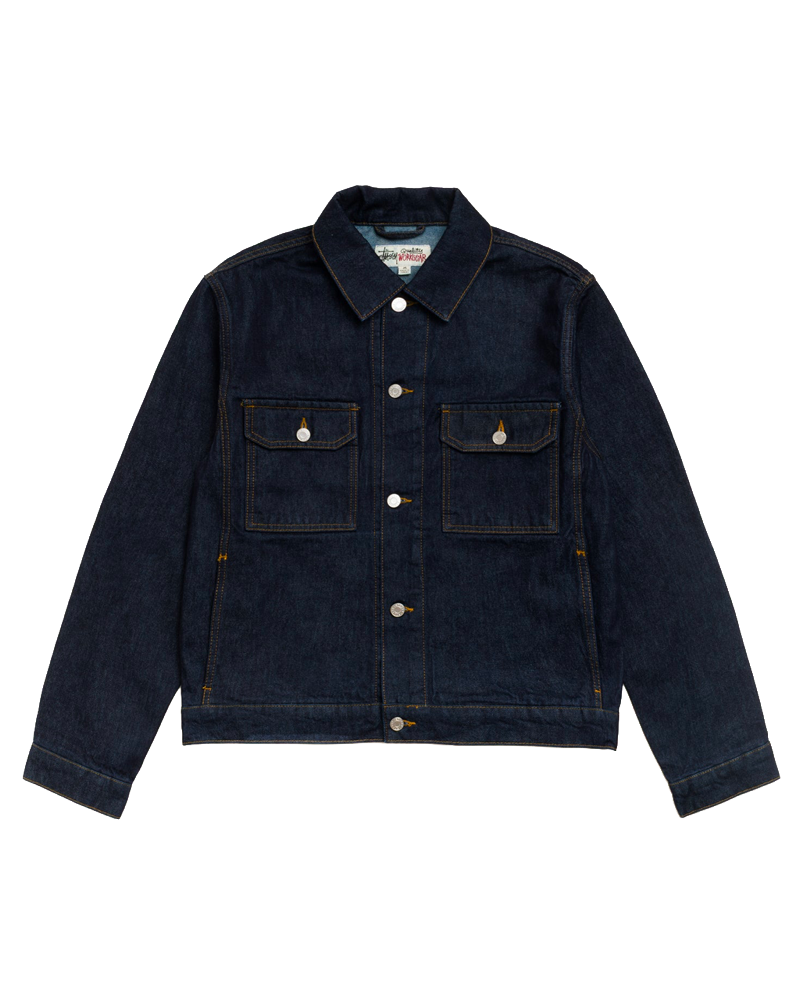 TRUCKER DENIM RINSED INDIGO