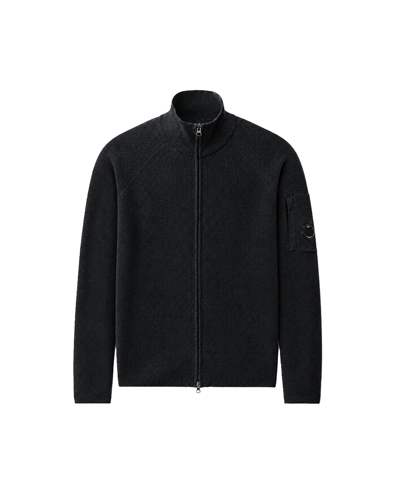 Cardigan C.P. Company coloris Black — vue de face