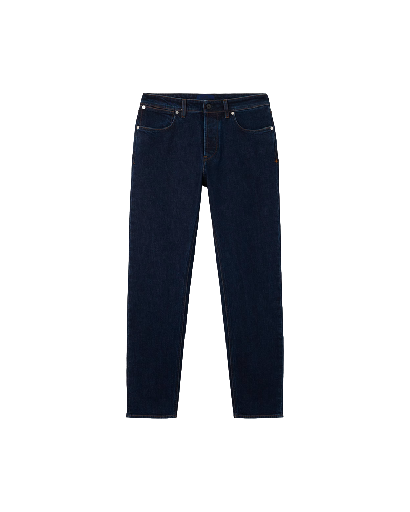 JEANS TROUSERS J100007 S0J12 BLUE RINSED
