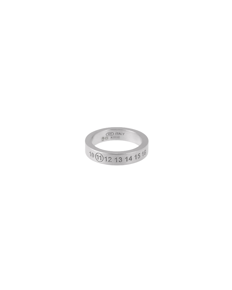 BAGUE NUMERICAL ARGENT