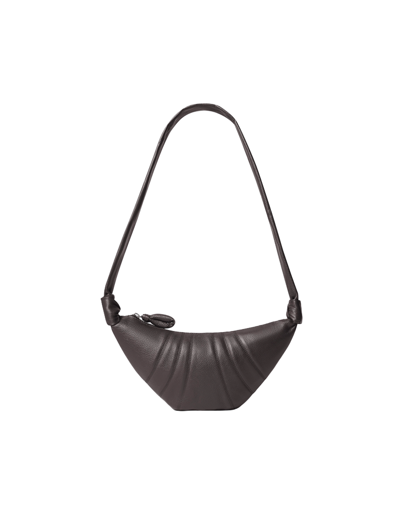 SMALL CROISSANT BAG DARK CHOCOLATE