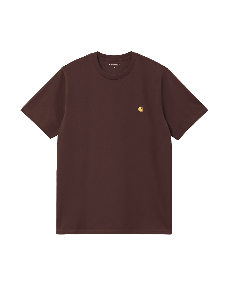 TSHIRT S/S CHASE PALISANDER GOLD