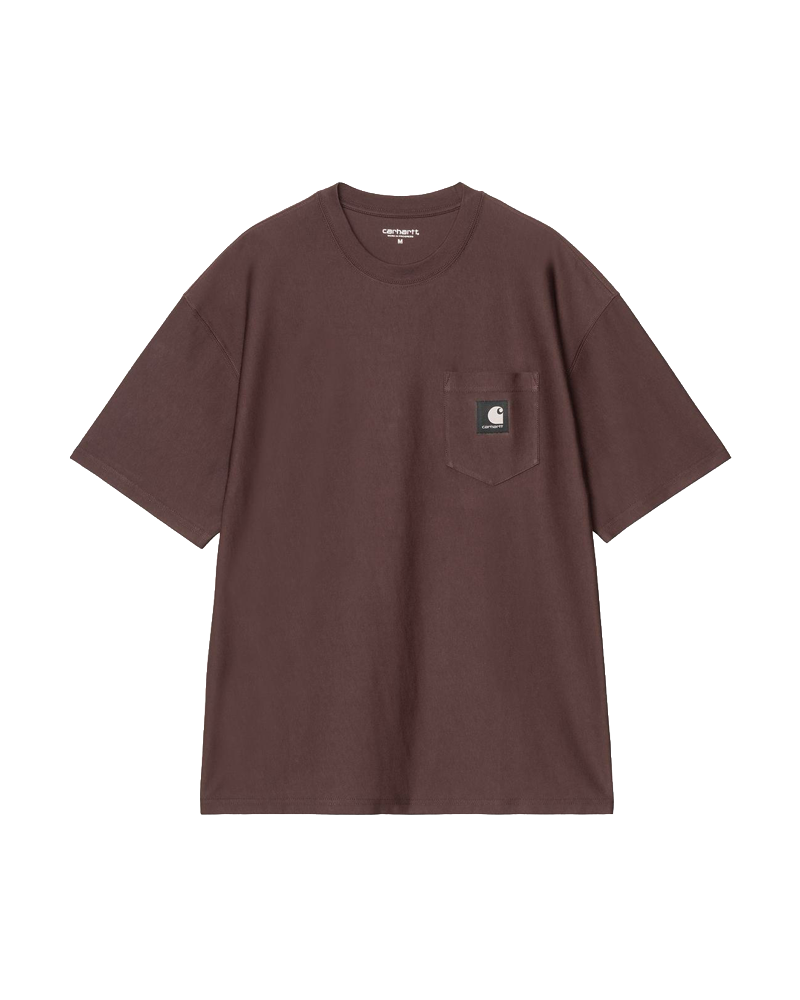 T-SHIRT OG LOOSE POCKET PALISANDER