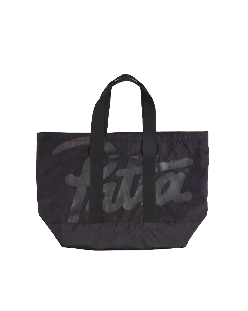 TOTE BAG PATTA OVERSIZED BLACK