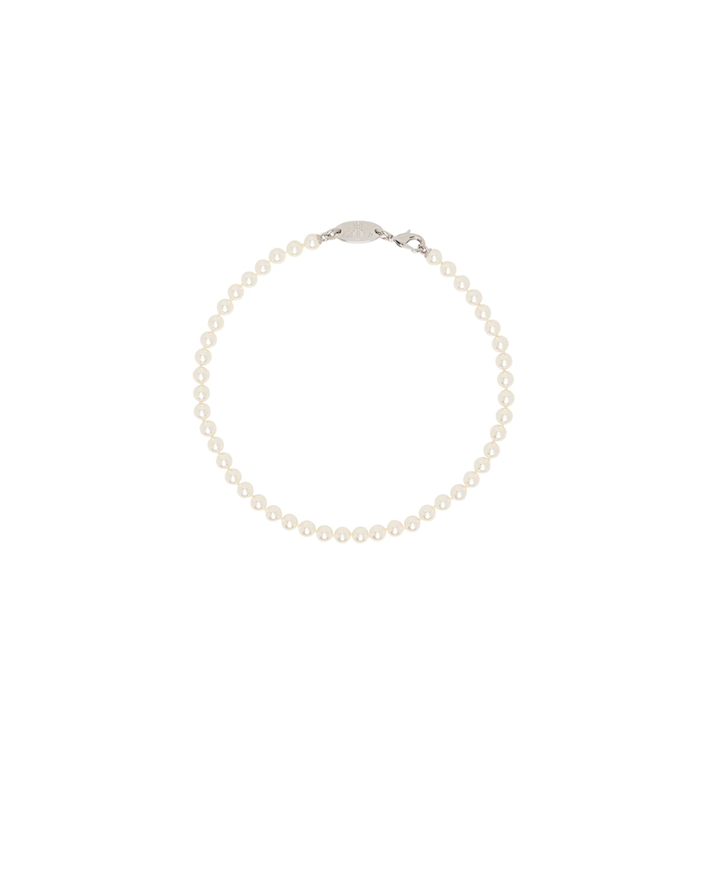 NECKLACE STUART PEARL PLATINIUM WHITE