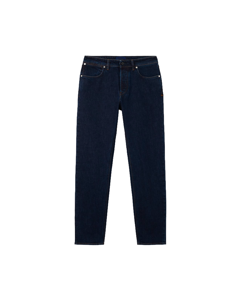 JEANS TROUSERS J100005 S00J7 BLUE RINSED