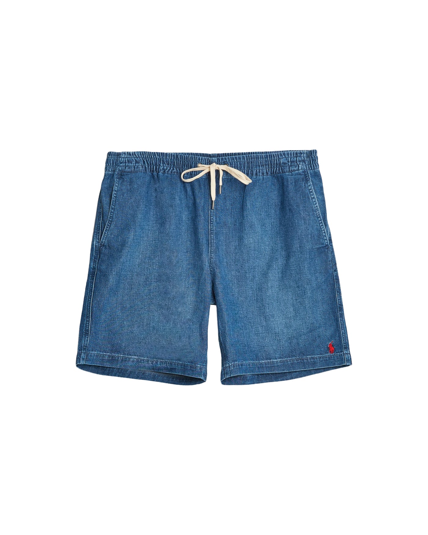 SHORT DENIM BLANE