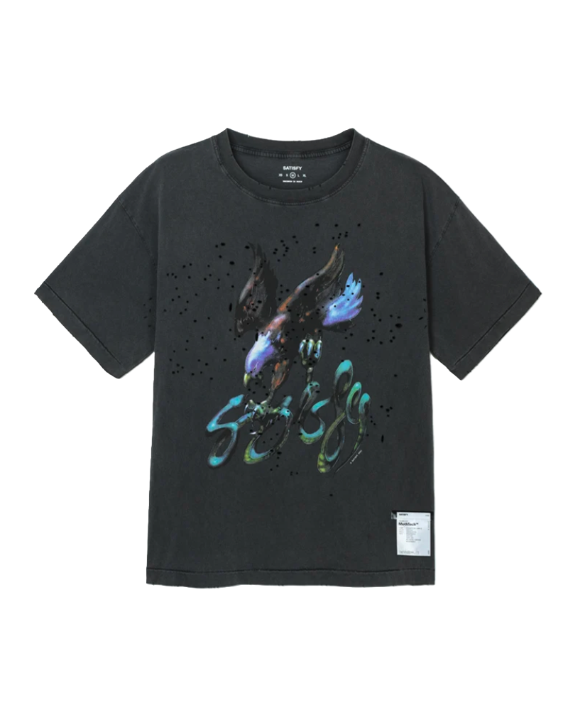MOTHTECH T-SHIRT AGED BLACK EAGLE