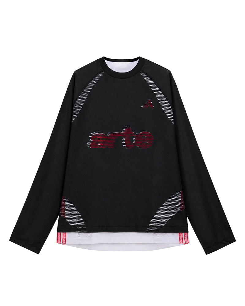 ARTE LS JERSEY BLANC/NOIR