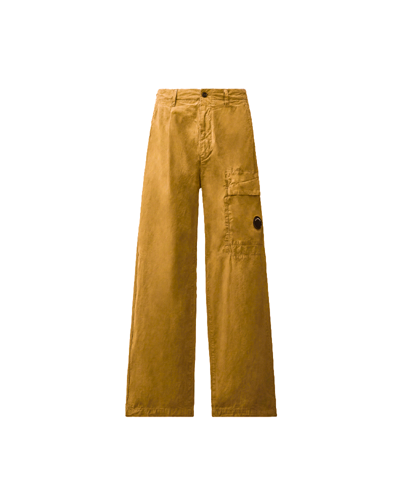 MICRO-REPS BOXY LENS CARGO PANTS ERMINE