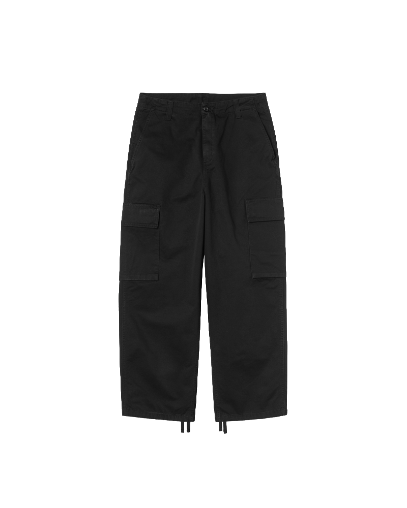 KADE CARGO PANT BLACK STONE WASHED
