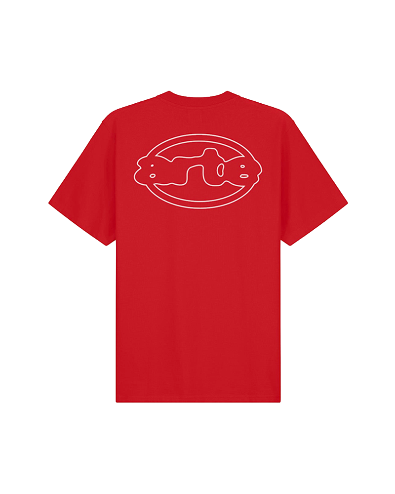 EMBLEM T-SHIRT RED