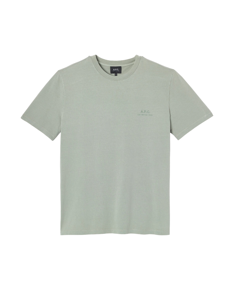 T-SHIRT GABBY VERT GRISE