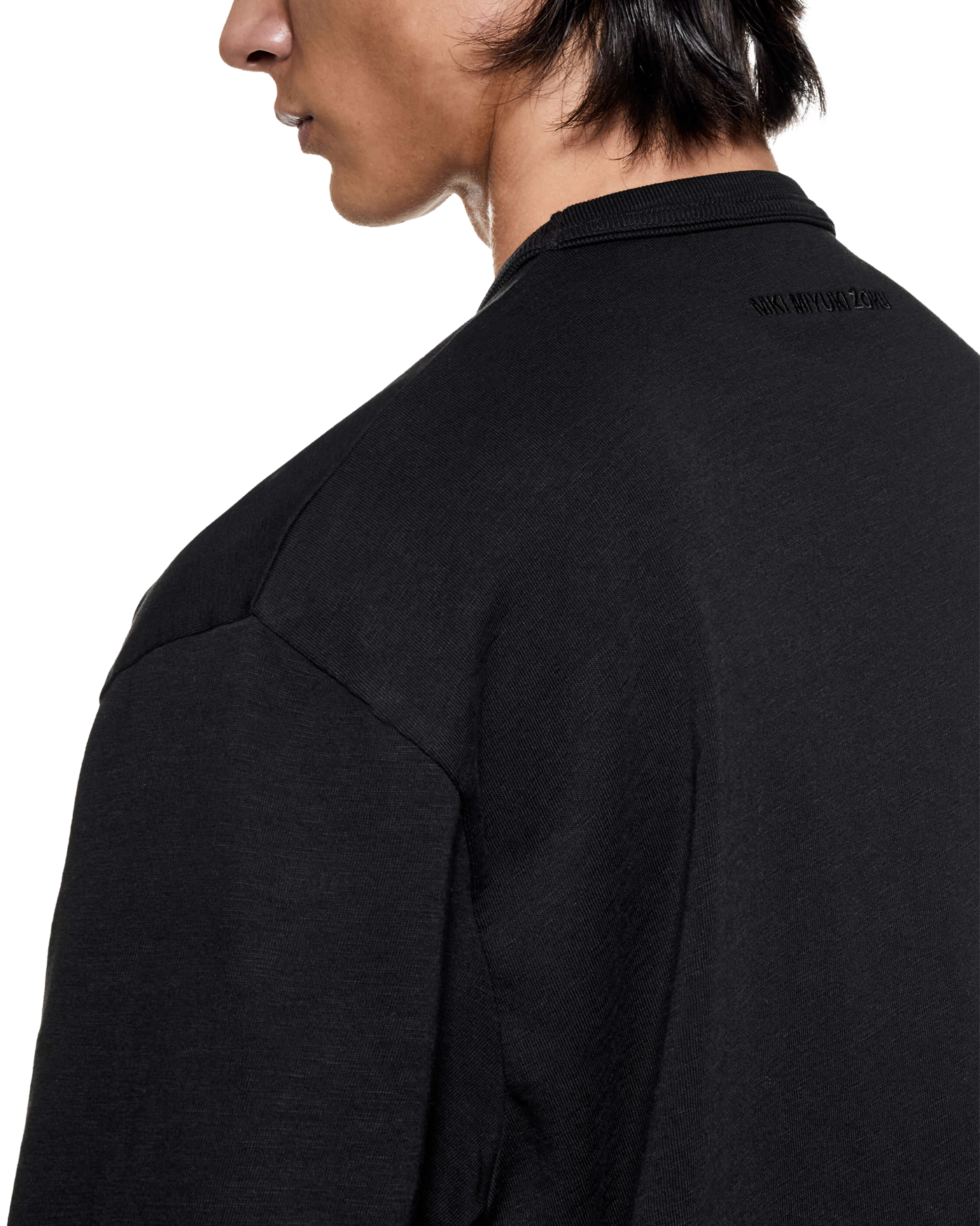 220 GSM SLUB T-SHIRT BLACK