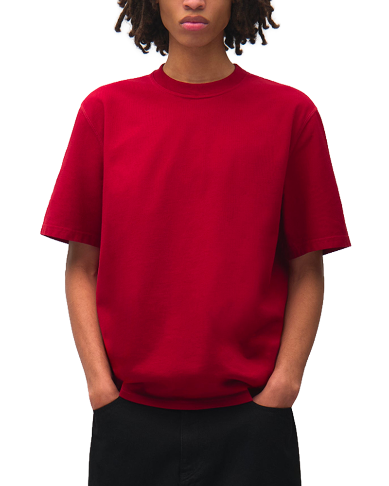EMBLEM T-SHIRT RED