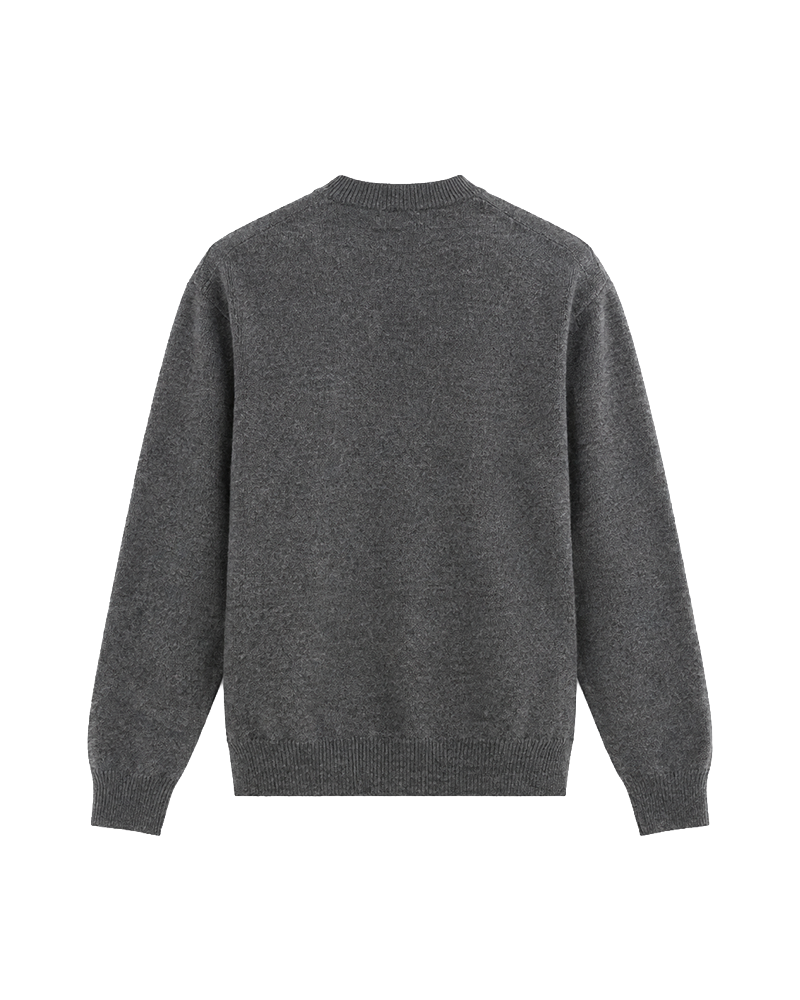 MEN'S SWEATER HR-N008 CHARCOAL