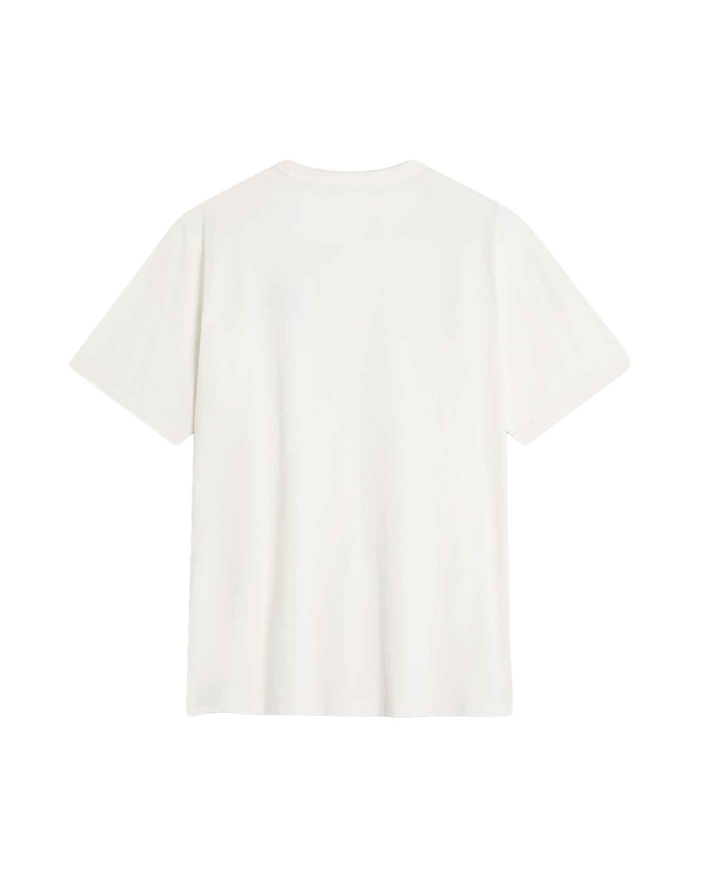 T-shirt Café Kitsuné Relax unisexe blanc cassé manches courtes dos
