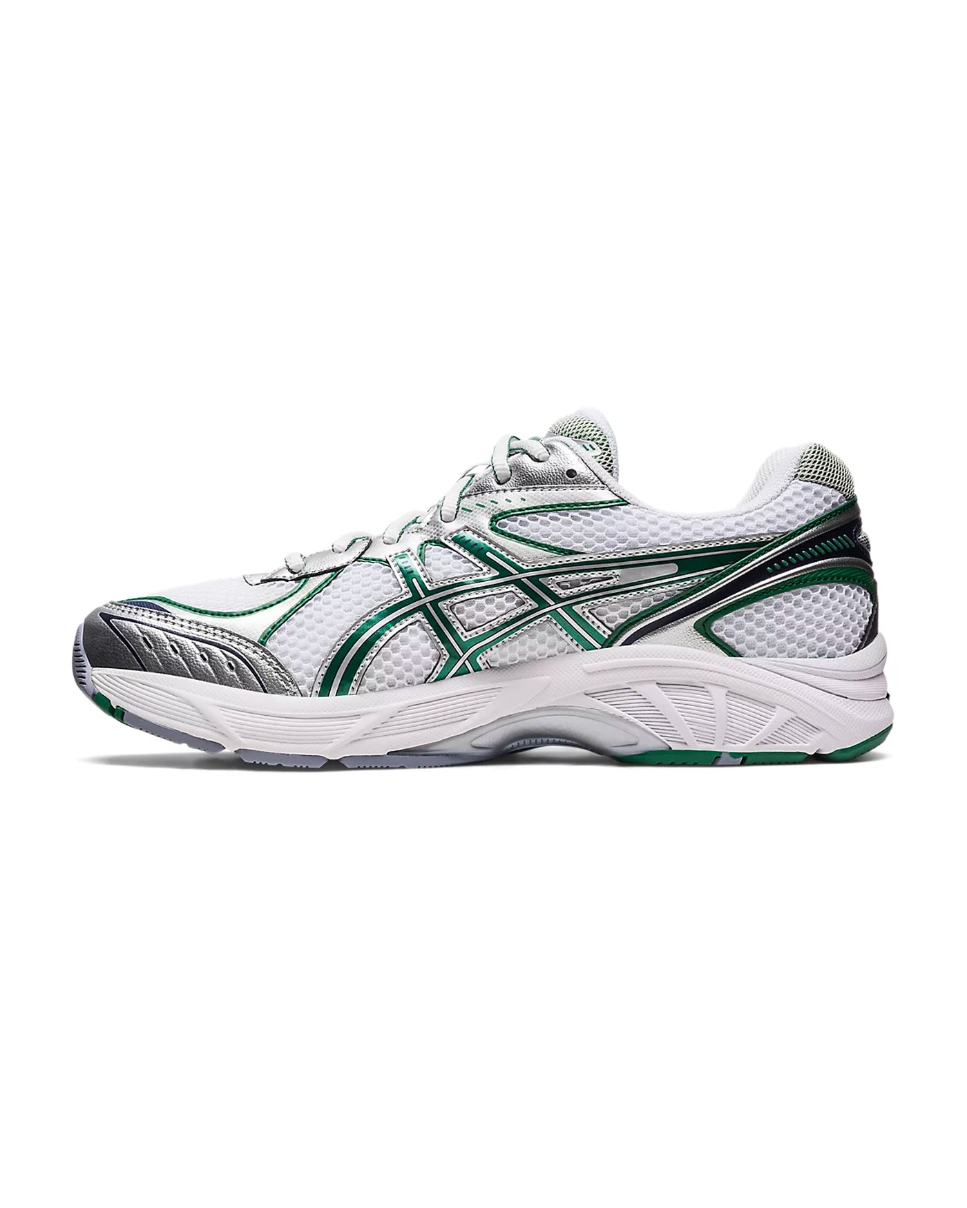 Sneakers ASICS GT 2160 coloris blanc et vert shamrock profil droit