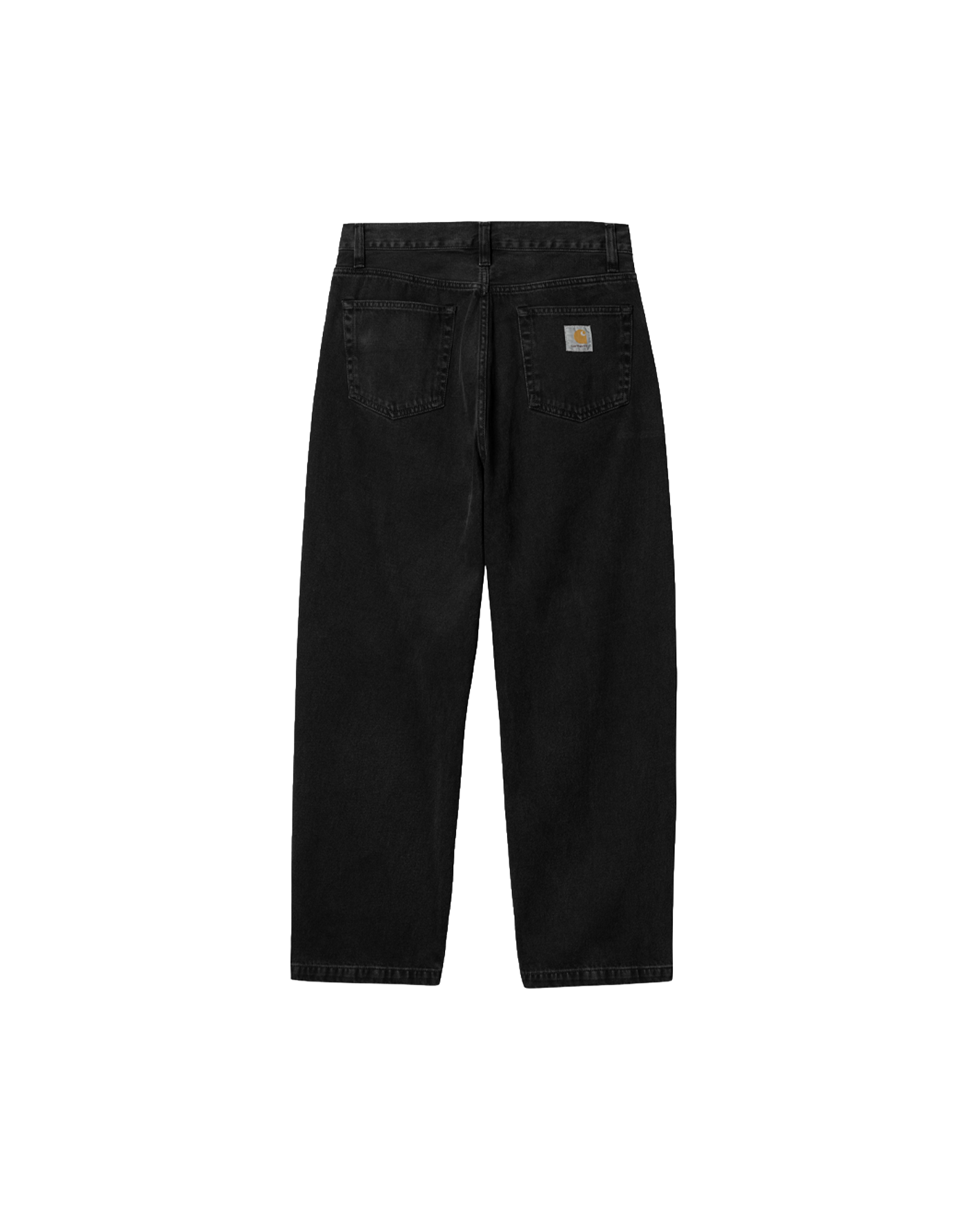 Jeans Carhartt WIP Landon noir stone washed patch Carhartt dos
