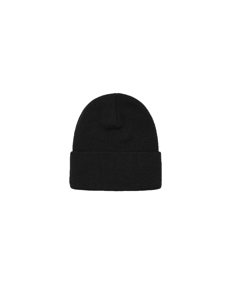 STOCK CUFF BEANIE BLACK
