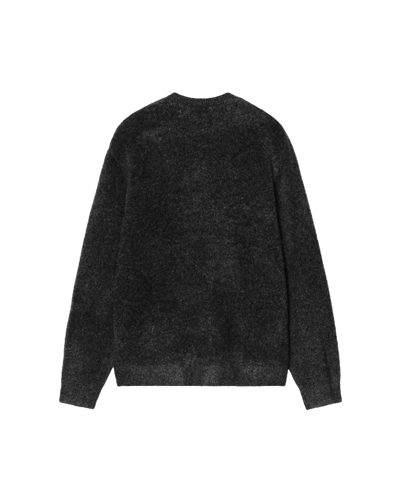 CURTIS SWEATER TANGLED BLACK