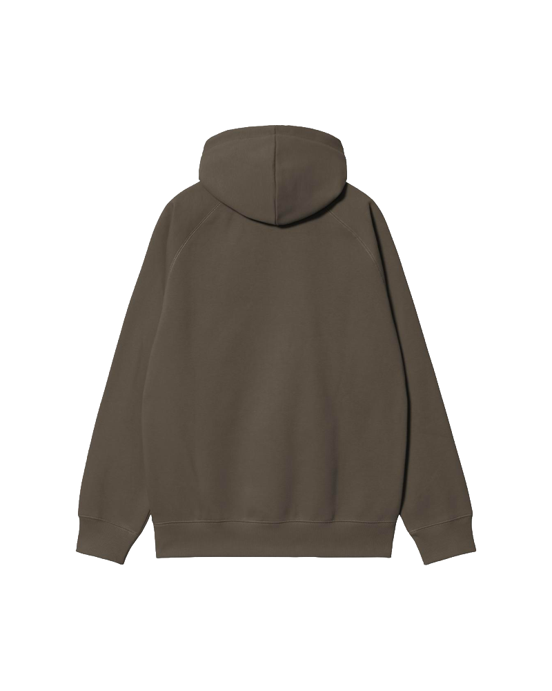 HOODED CHASE SWEAT SHUNGITE GOLD