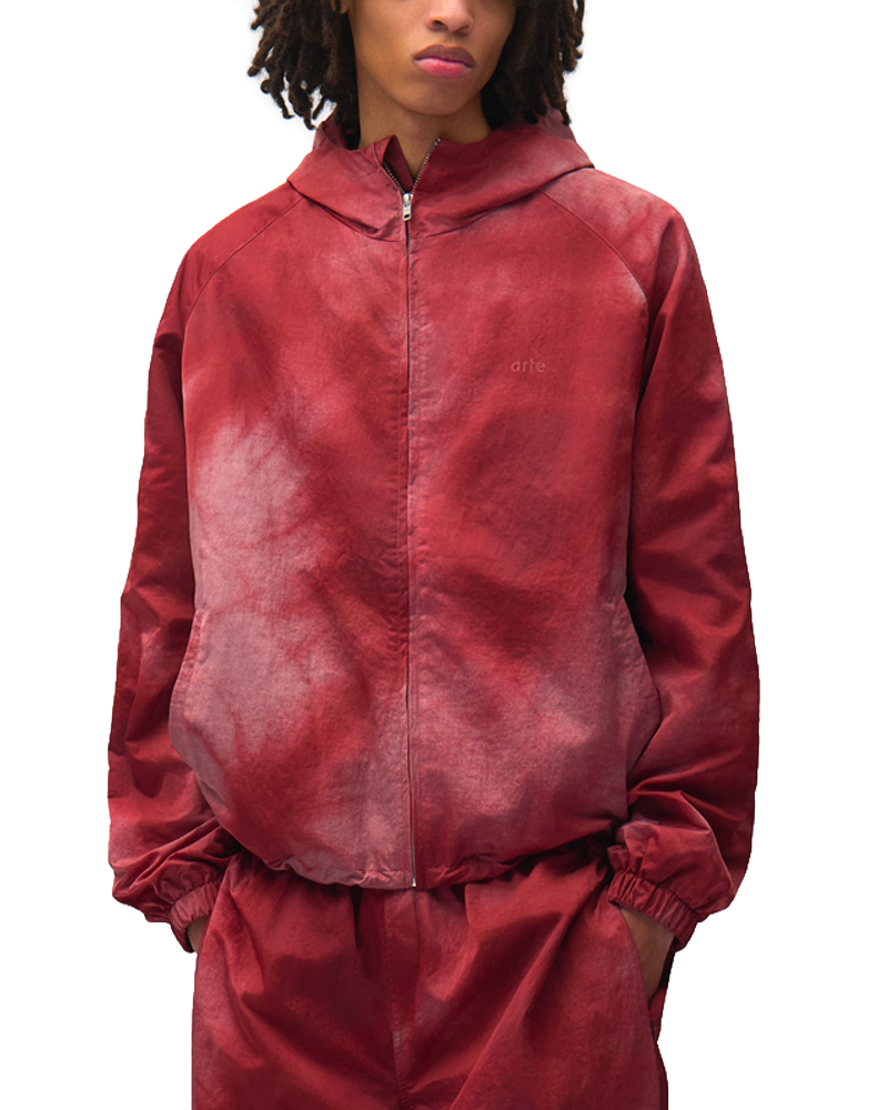 SUNFADE AERO TRACK JACKET BORDEAUX