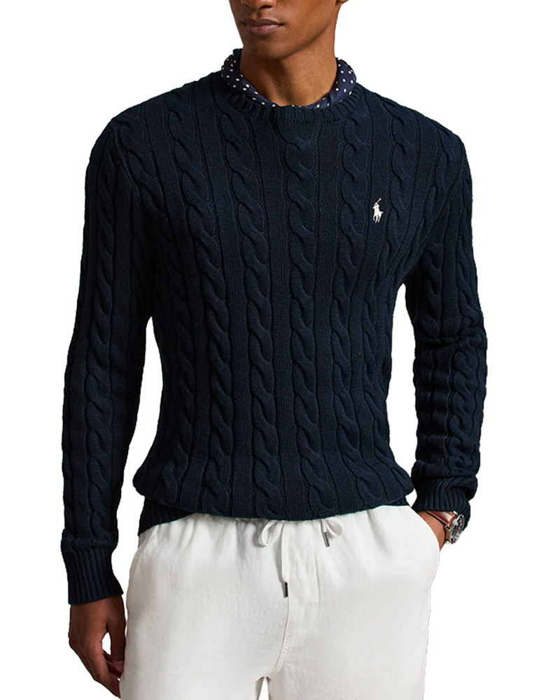 LS DRIVER CN-LONG SLEEVE-PULLOVER HUNTER NAVY W/ C8135 PP