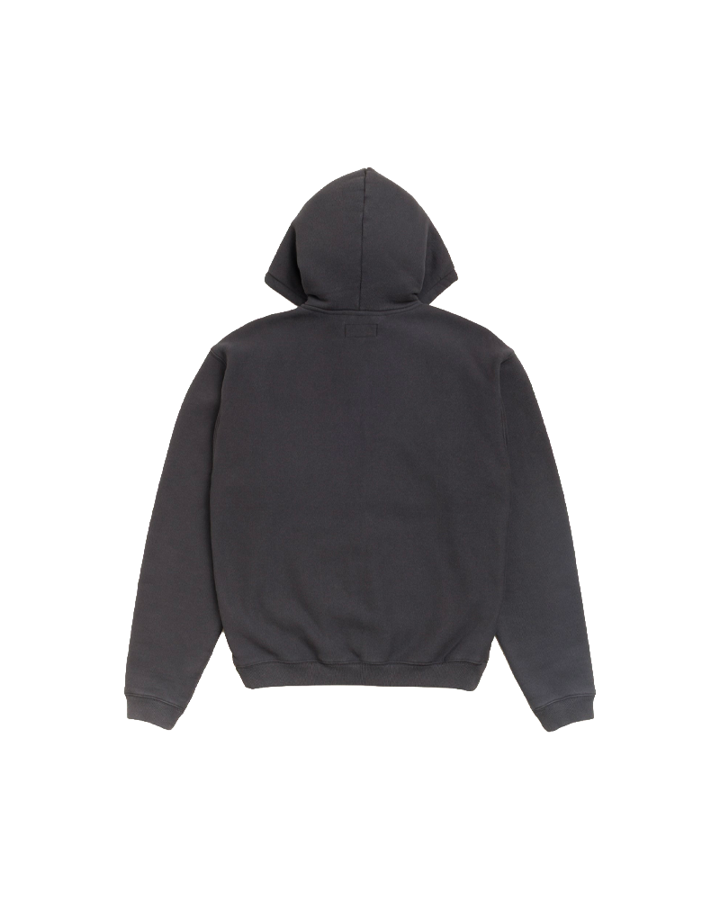 STUSSY SPORT ZIP HOOD WASHED BLACK