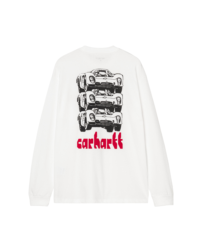 L/S FRAMEWORK T-SHIRT WHITE