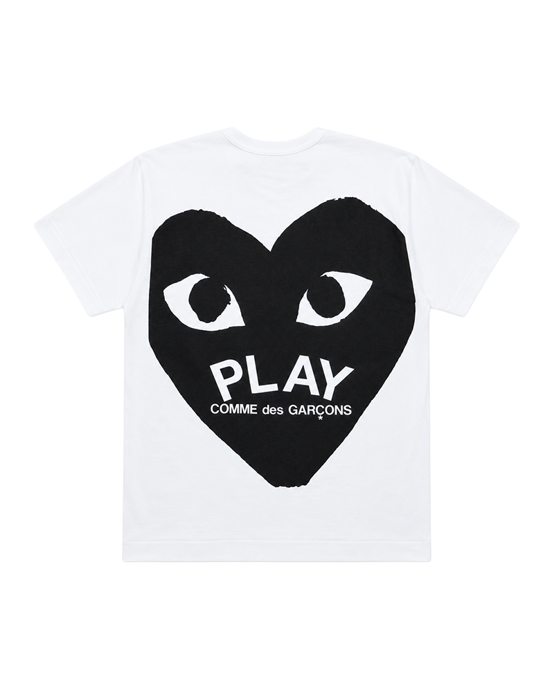 T-SHIRT LOGO PRINT BLACK WHITE