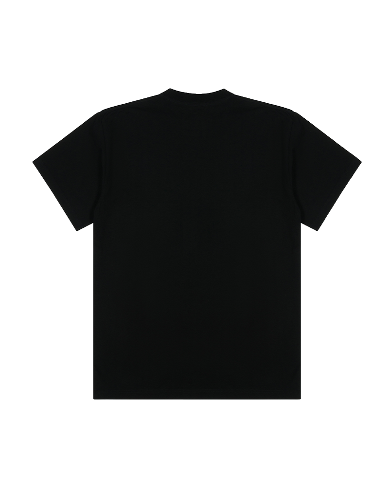 TSHIRT SCRIPT LOGO BLACK
