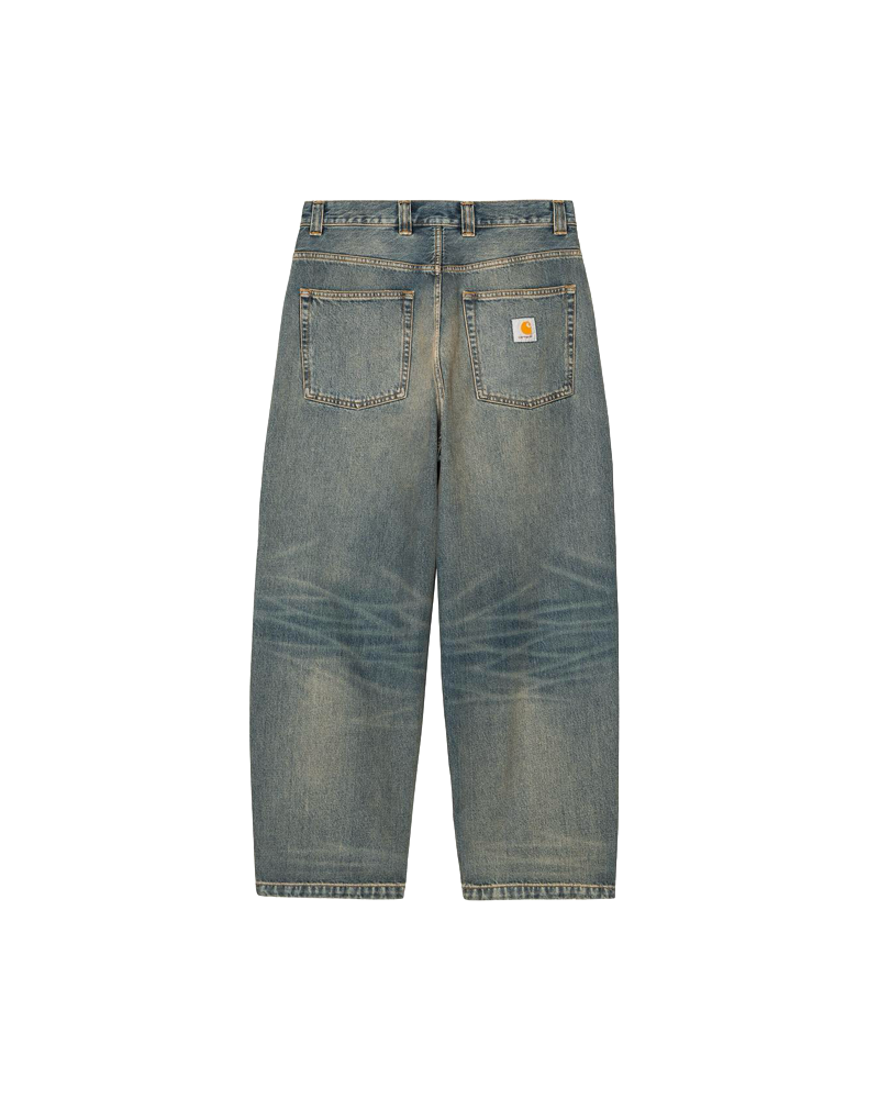 JEANS PANT BRANDON BLUE WORN USED WASH