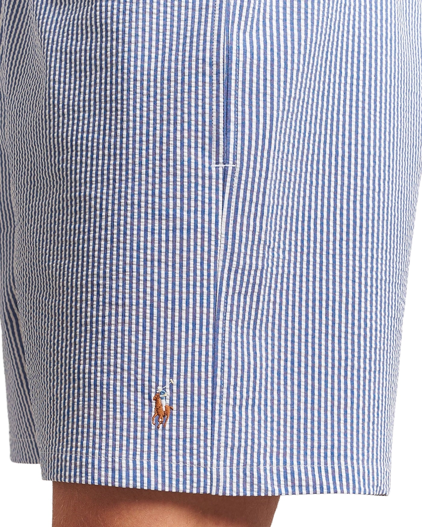 SHORT SEERSUCKER TRAVELER BLUE