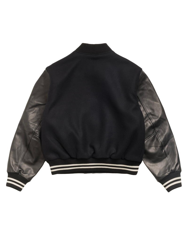 WOOL VARSITY BLACK