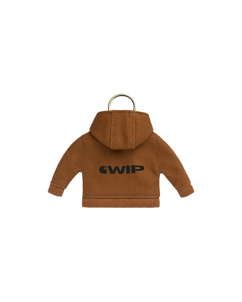 MINI ACTIVE JACKET KEYCHAIN HAMILTON BROWN