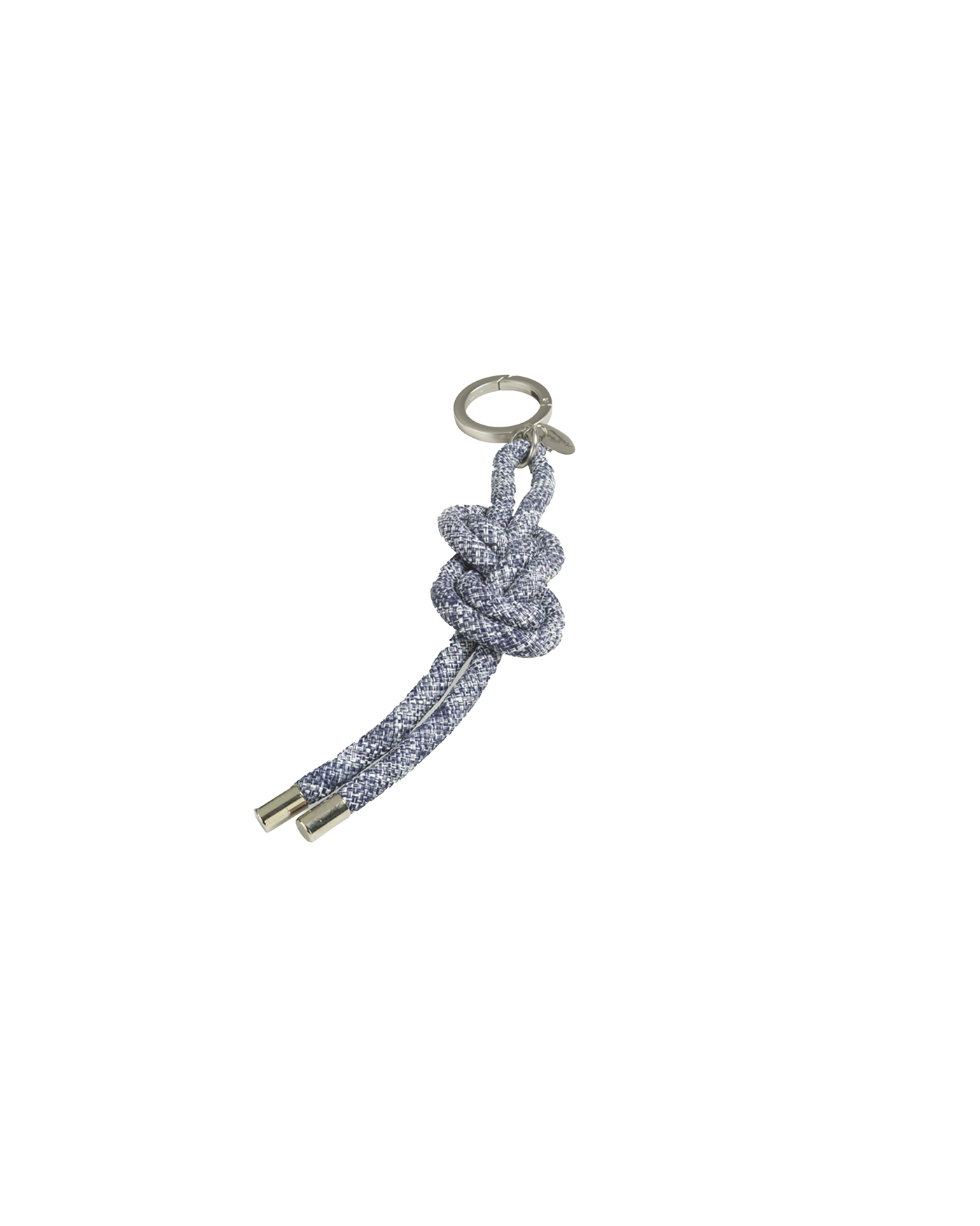 Porte-clés Café Kitsuné Mariner Nest corde bleu chiné profil gauche
