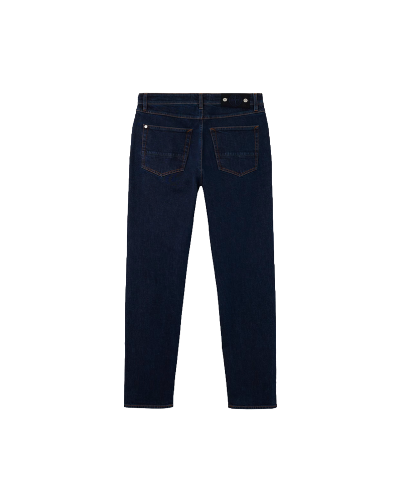 JEANS TROUSERS J100005 S00J7 BLUE RINSED