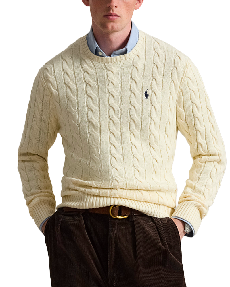 LS DRIVER CN-LONG SLEEVE-PULLOVER ANDOVER CREAM