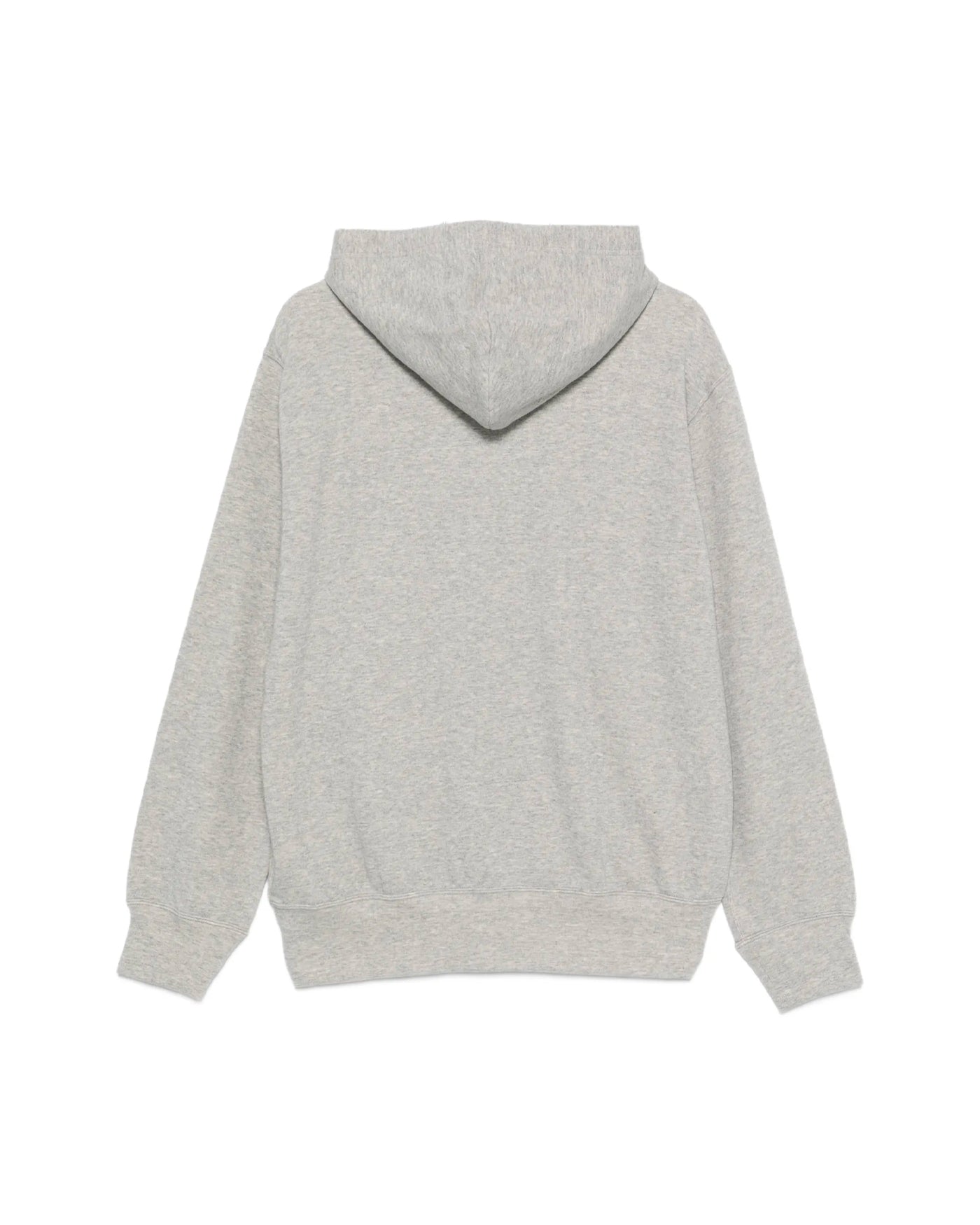 Sweat zippé Comme Des Garçons Play gris chiné capuche vue dos