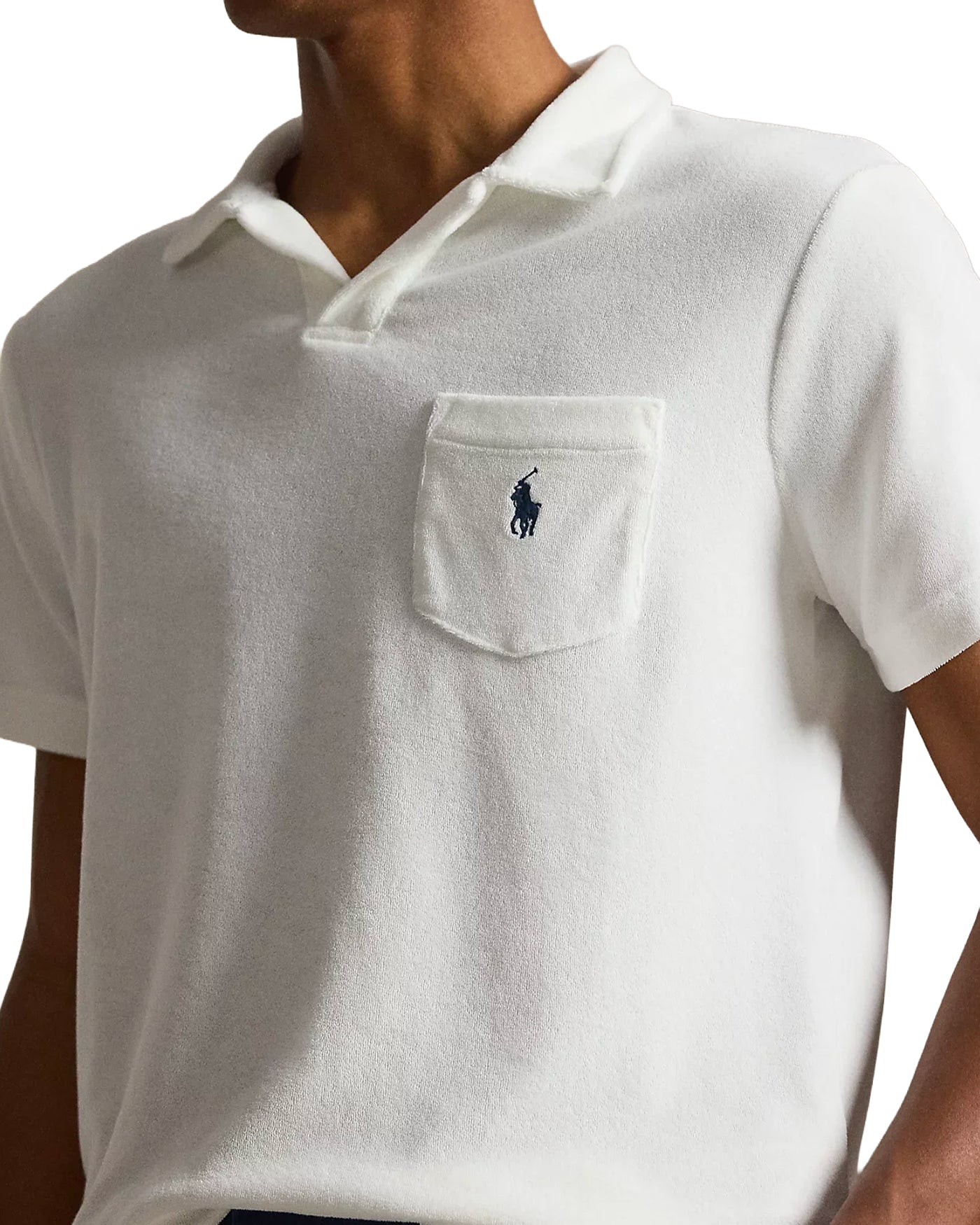 POLO EPONGE WHITE