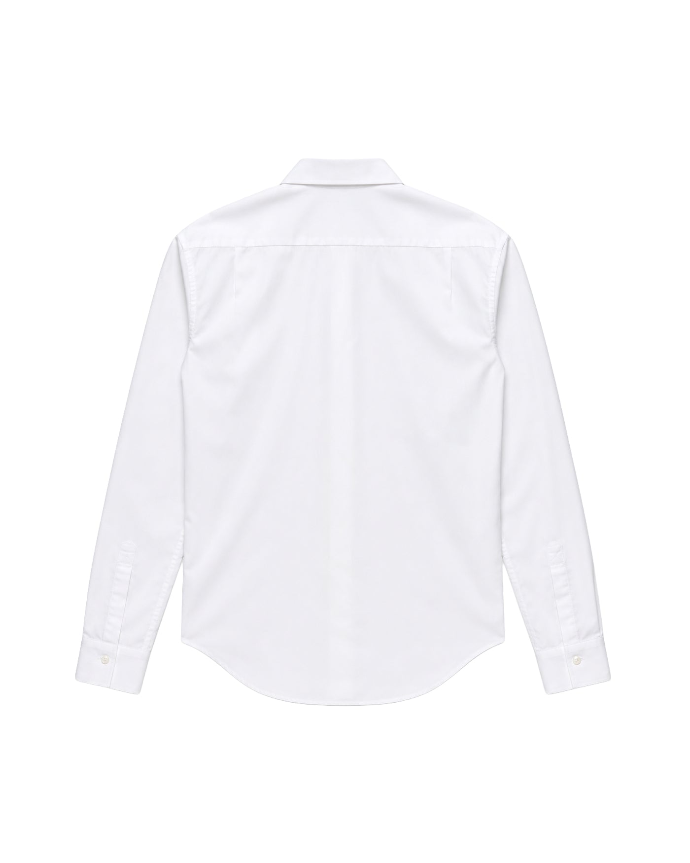 Chemise Acne Studios blanche coupe ajustée manches longues dos