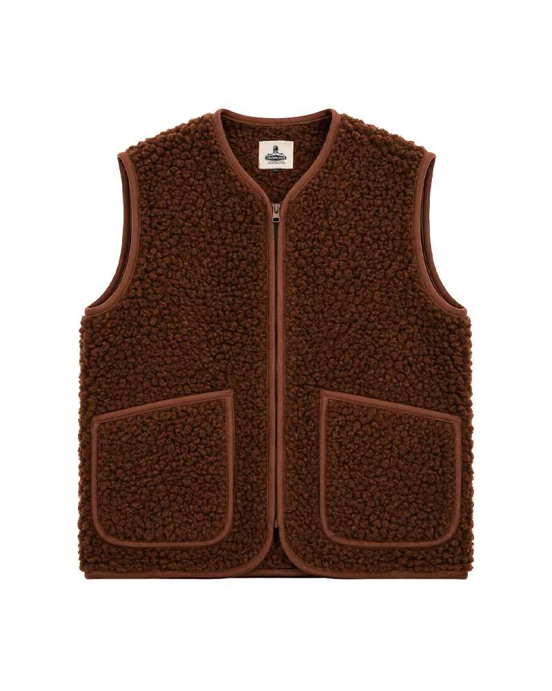VESTE PEPITKO DARK BROWN