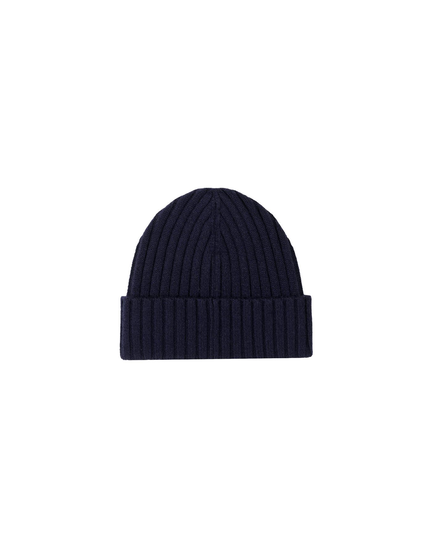 Bonnet Sporty & Rich Yankees cachemire bleu marine face sans logo