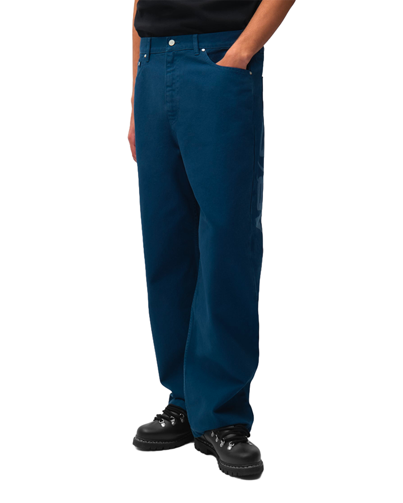 STENCIL UNIFORM DENIM PANTS NAVY