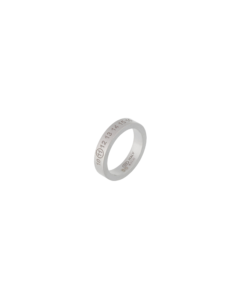 BAGUE NUMERICAL ARGENT